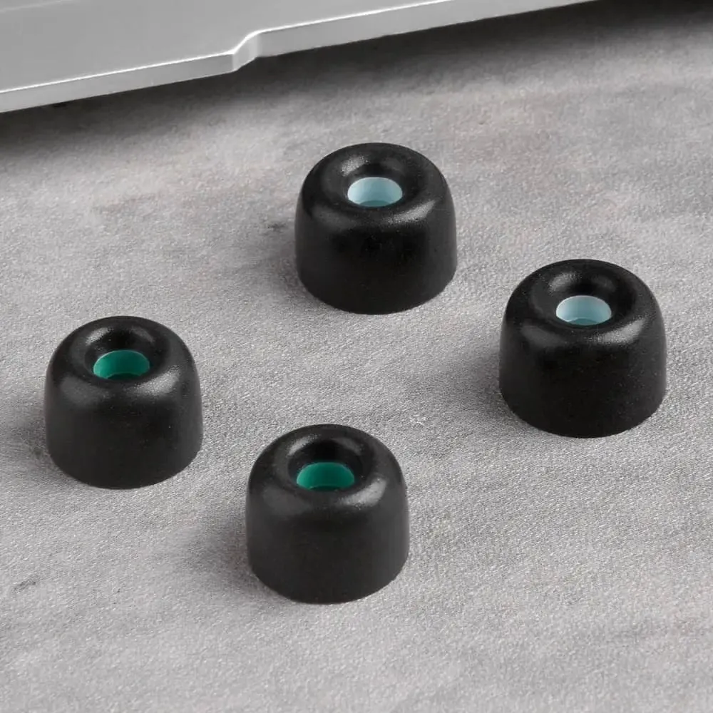 4pcs Noise Reduction Memory Foam Ear Tips for Sony Wf-1000xm4 Tws Wireless Headphones