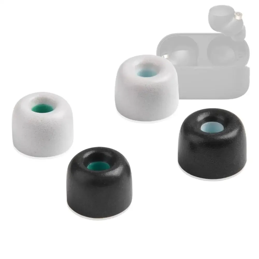 4pcs Noise Reduction Memory Foam Ear Tips for Sony Wf-1000xm4 Tws Wireless Headphones