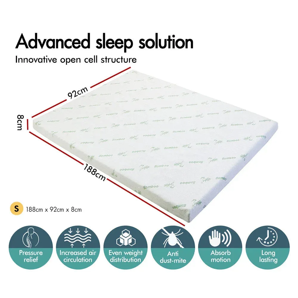 5Cm Memory Foam Topper Airflow Zone Cool Gel