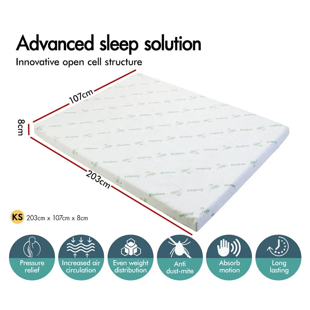 5Cm Memory Foam Topper Airflow Zone Cool Gel