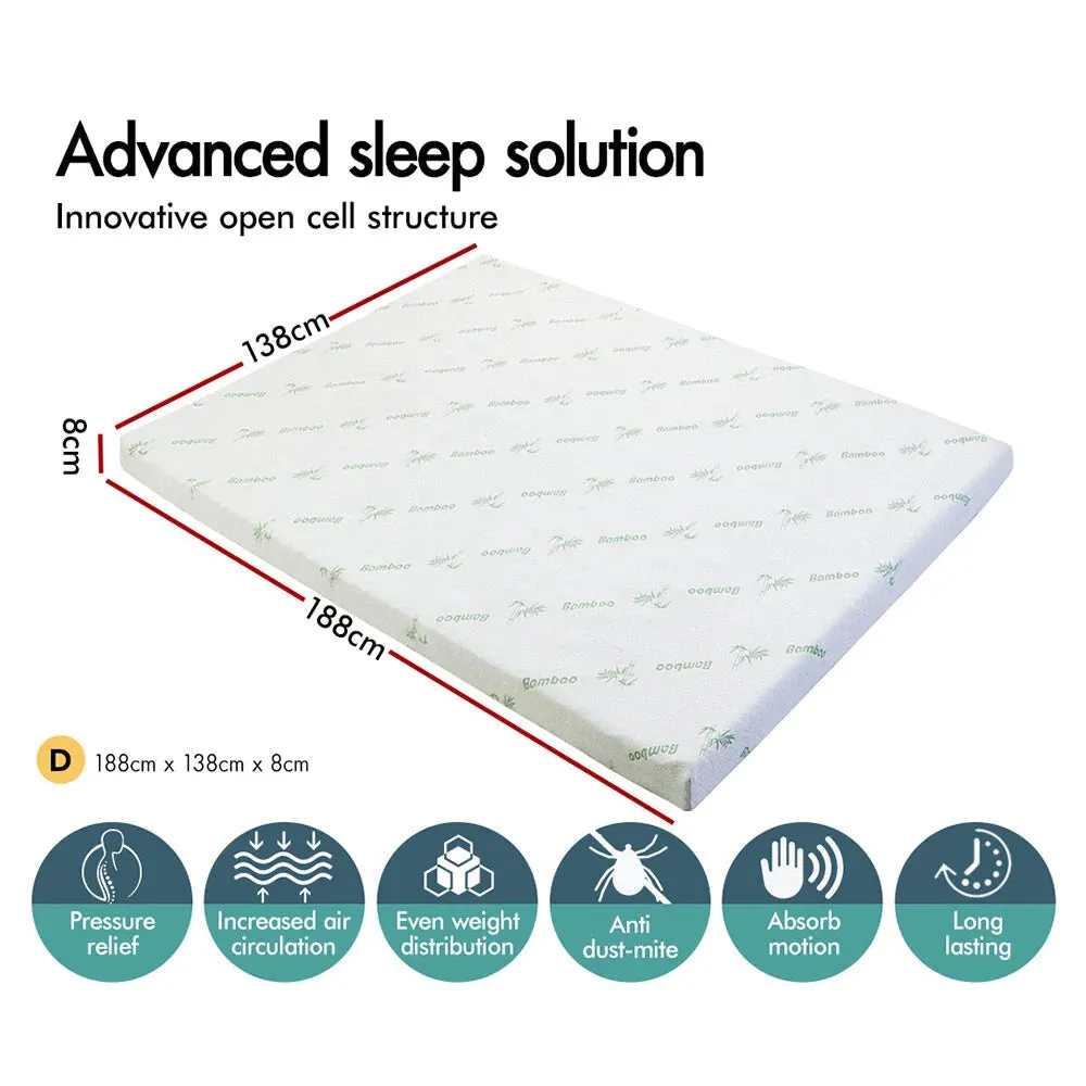 5Cm Memory Foam Topper Airflow Zone Cool Gel