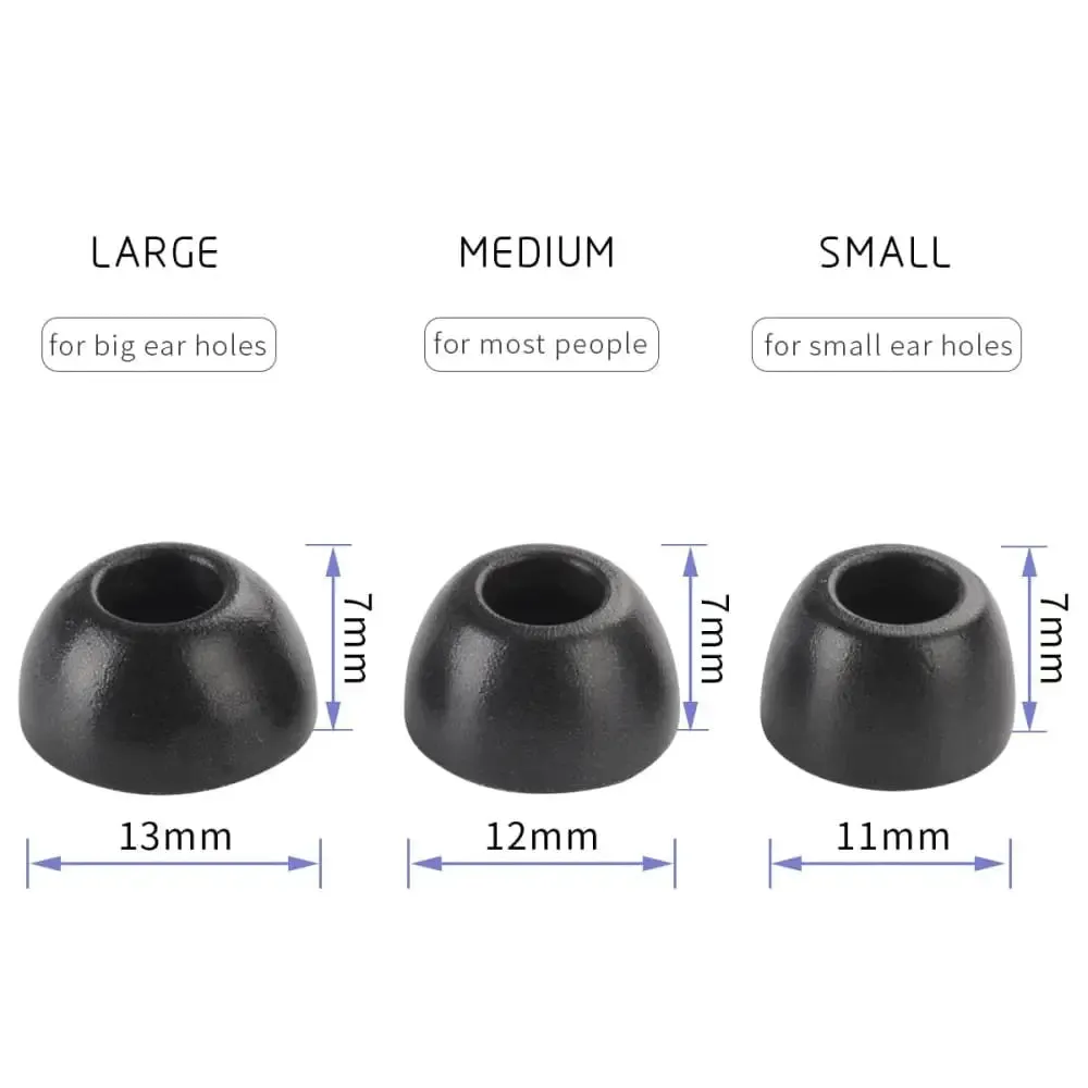 6pcs Anti-slip Avoid Falling off Memory Foam Ear Tips for Samsung Galaxy Buds2 Buds Pro