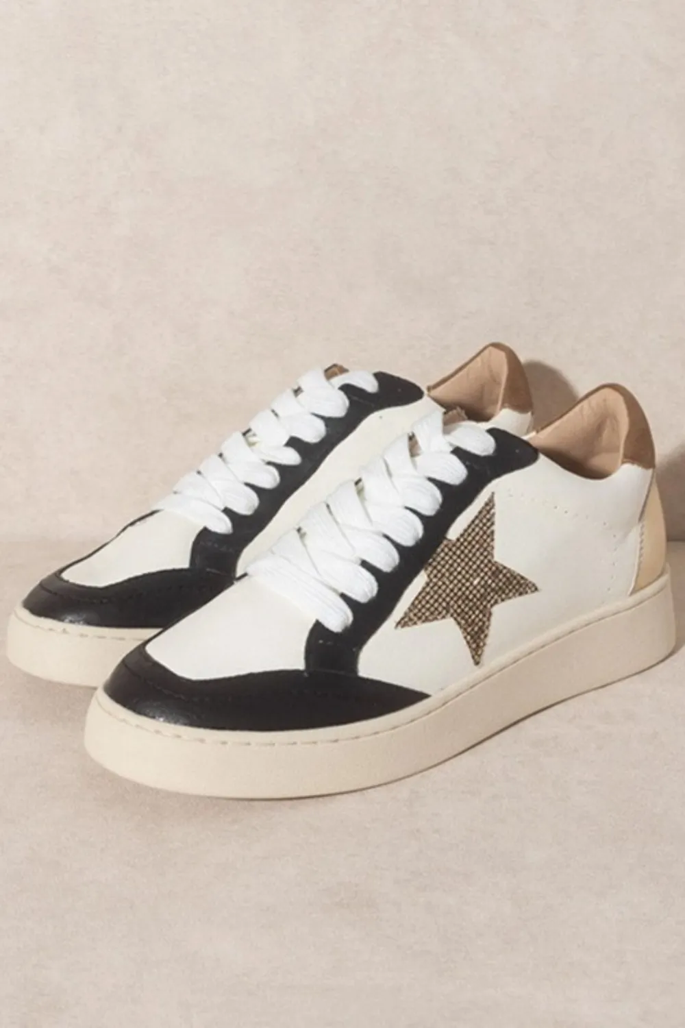 90s Retro Sneakers | Rhinestone Star