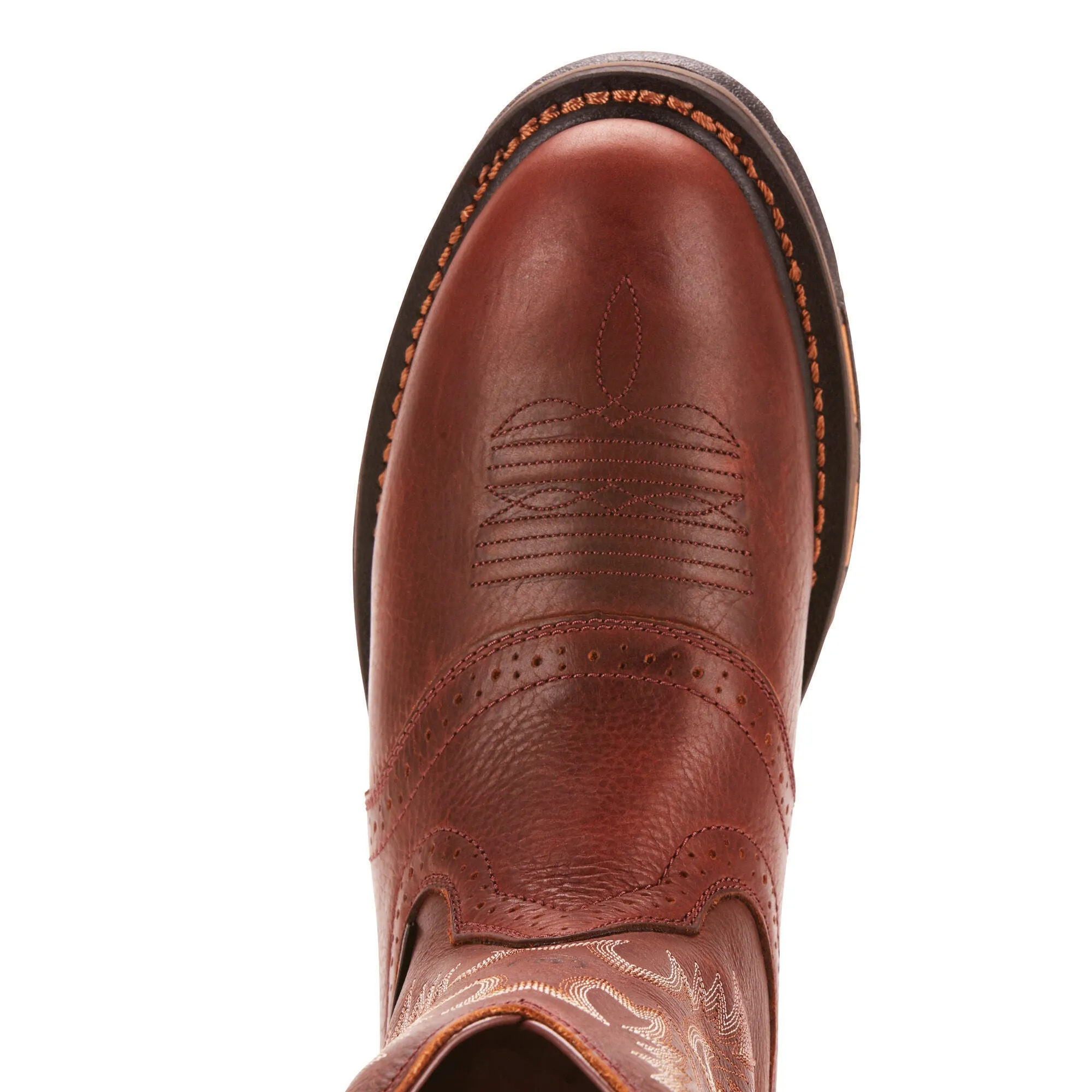 Ariat Mens Workhog Pull-On Dark Copper