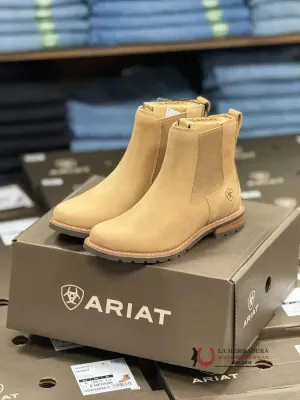 ARIAT WOMEN’S WEXFORD NATURAL TAN SHORT BOOT