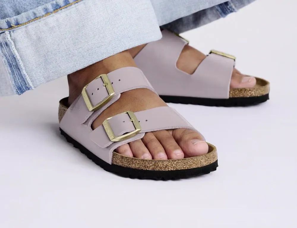 Arizona Birko-Flor Graceful Faded Purple Sandals