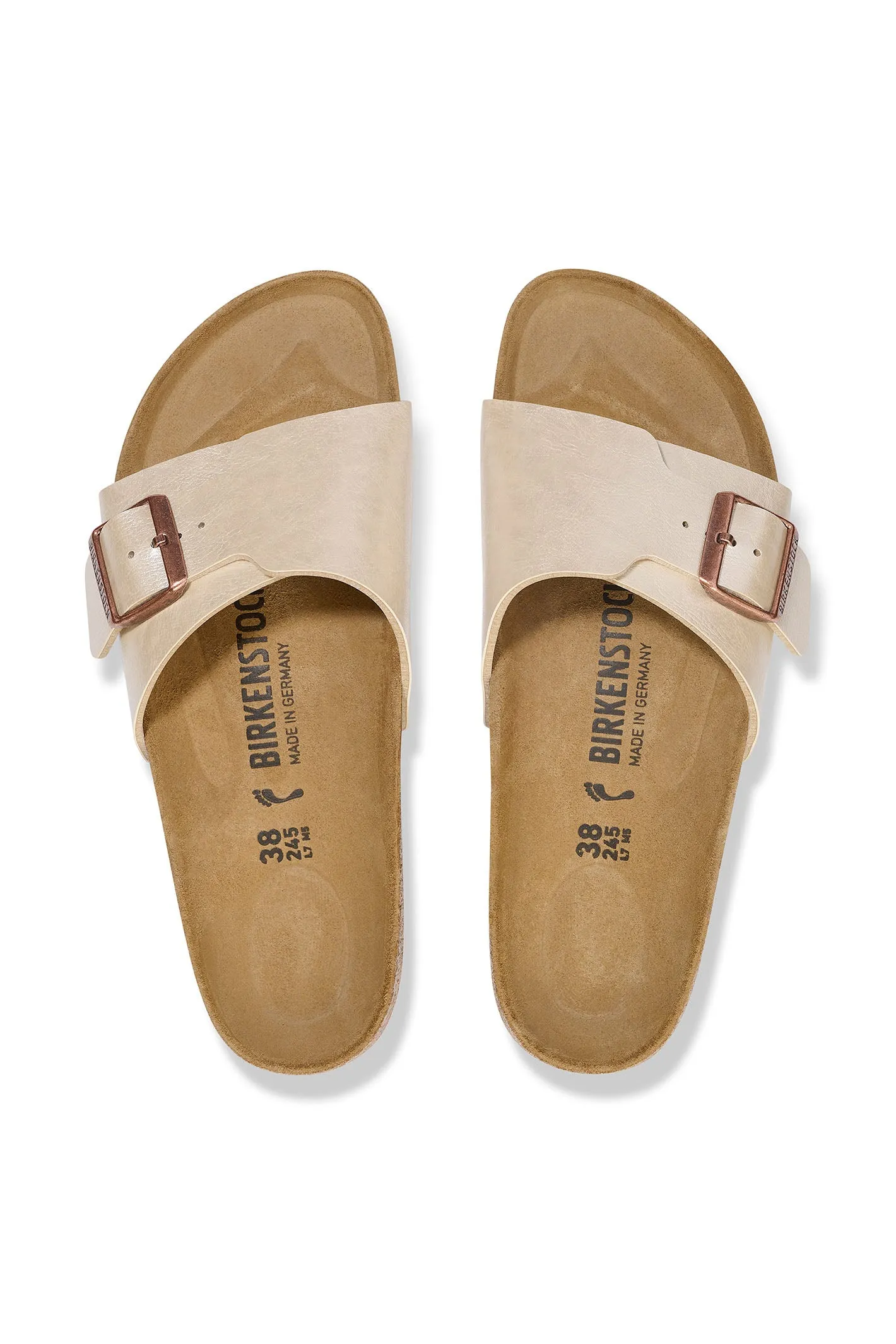 Birkenstock Catalina 1026528 Graceful Pearl White Regular Fit Sandal