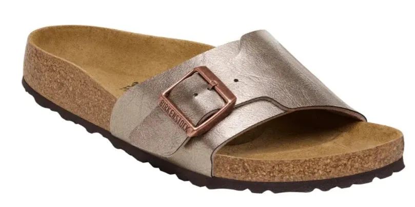 BIRKENSTOCK Catalina Graceful Taupe Birko Flor Slide