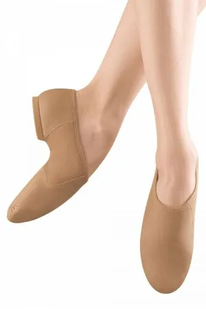 Bloch Neo Flex Slip On Tan Jazz Shoe