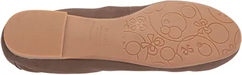 Blondo BECCA Women's Ballet Flats in Taupe Nubuck