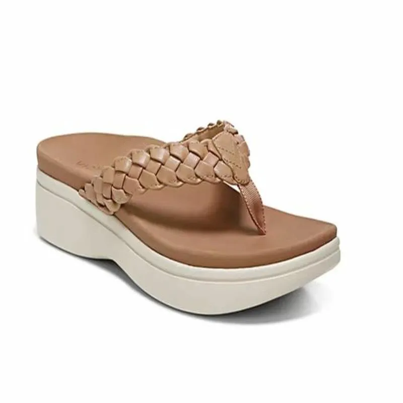 Braided Orthopedic Wedge Sandals