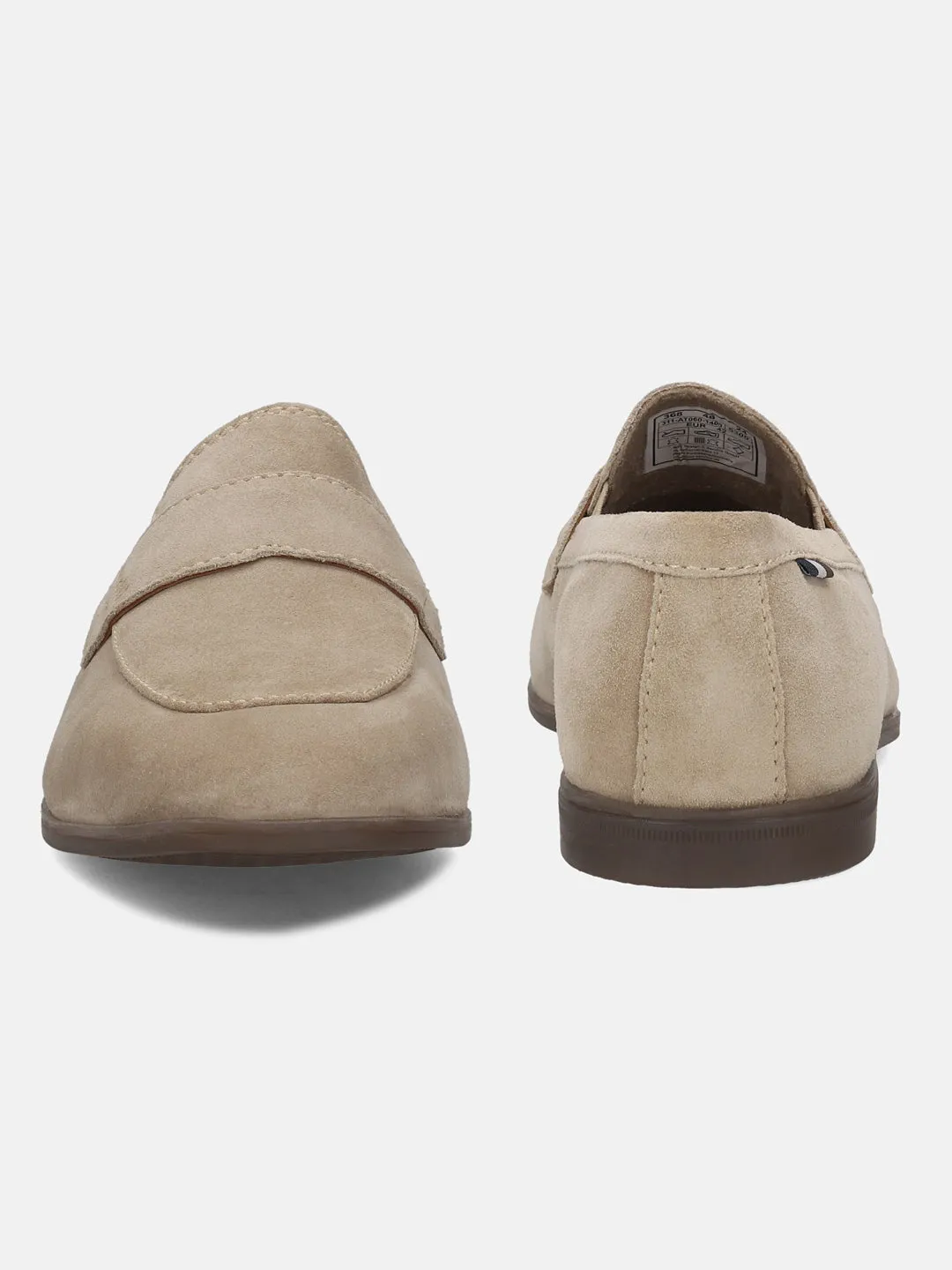 Bugatti Sand Premium Leather Slip-On