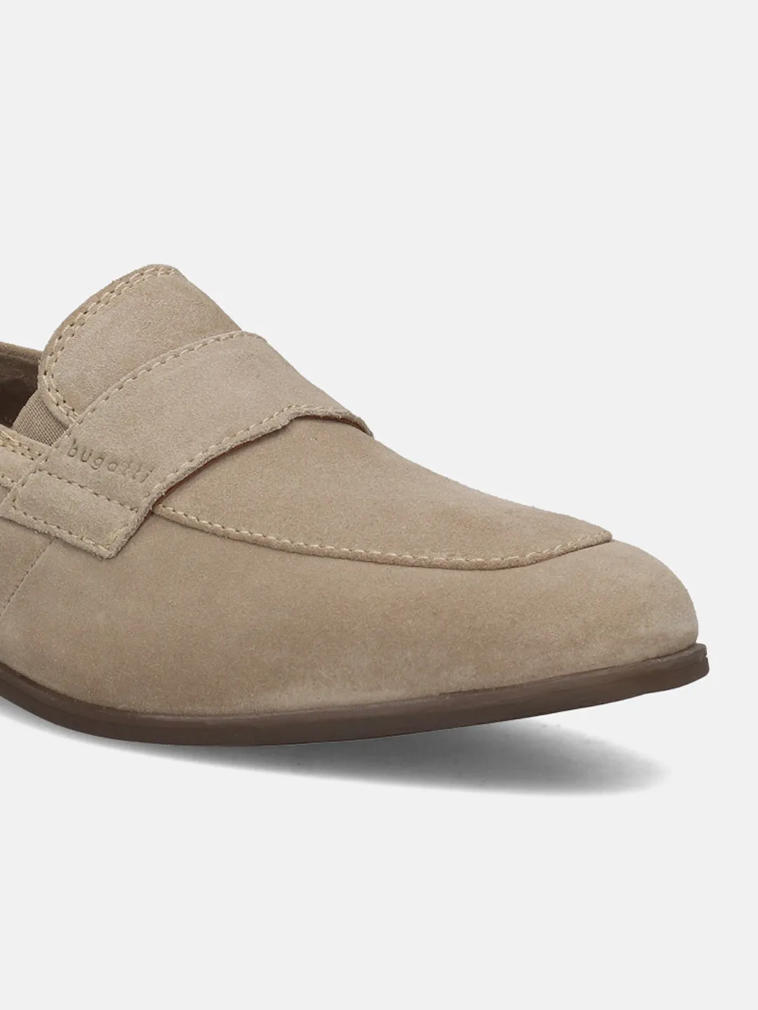 Bugatti Sand Premium Leather Slip-On