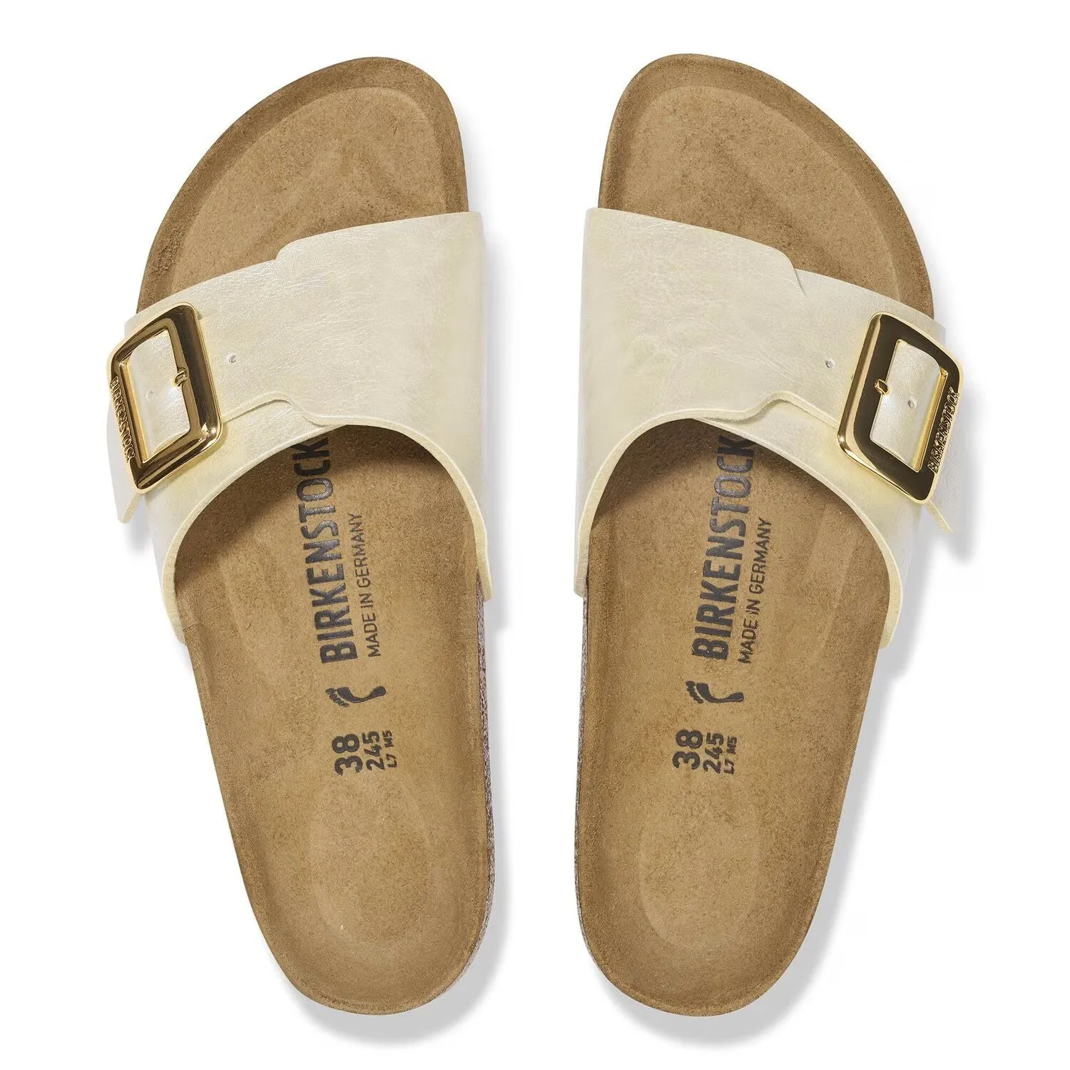 Catalina Luxe Buckle Graceful White