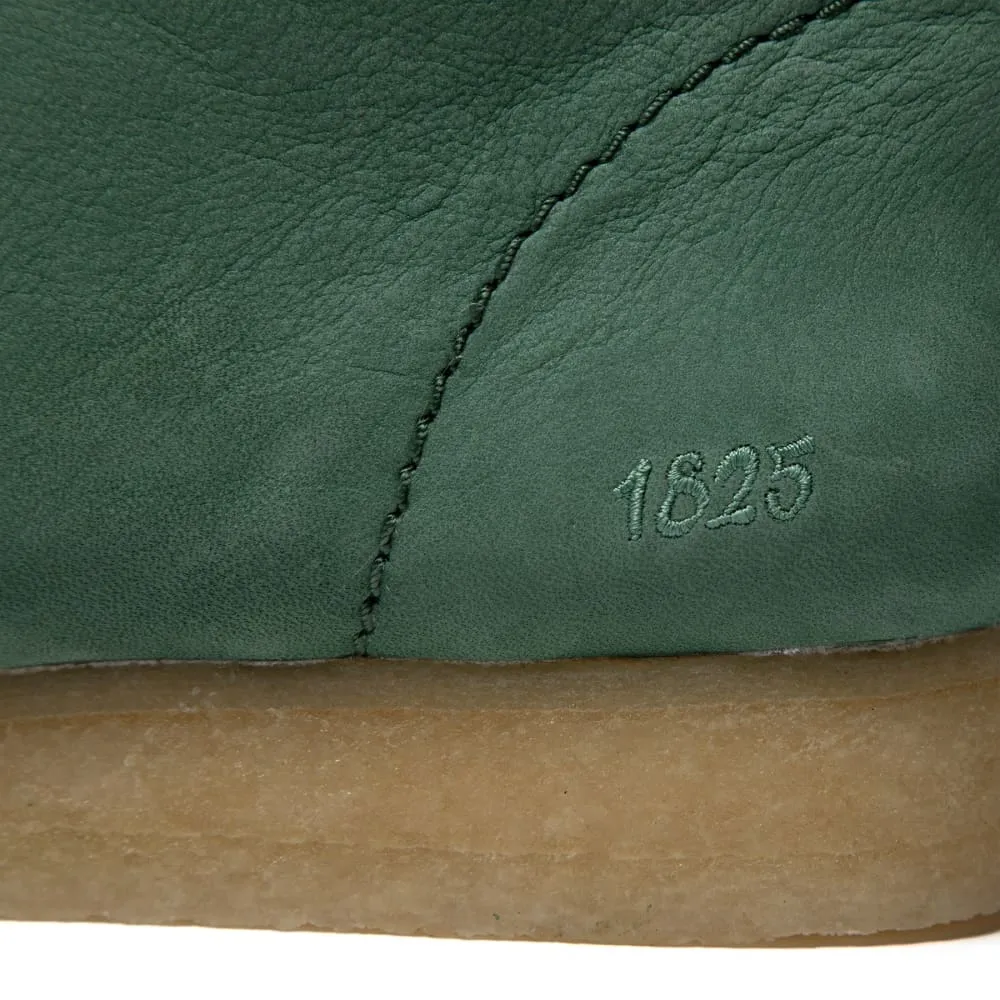 Clarks Originals Wallabee Boots Varsity Pack Vcy Men's Green and White Leather 26165078