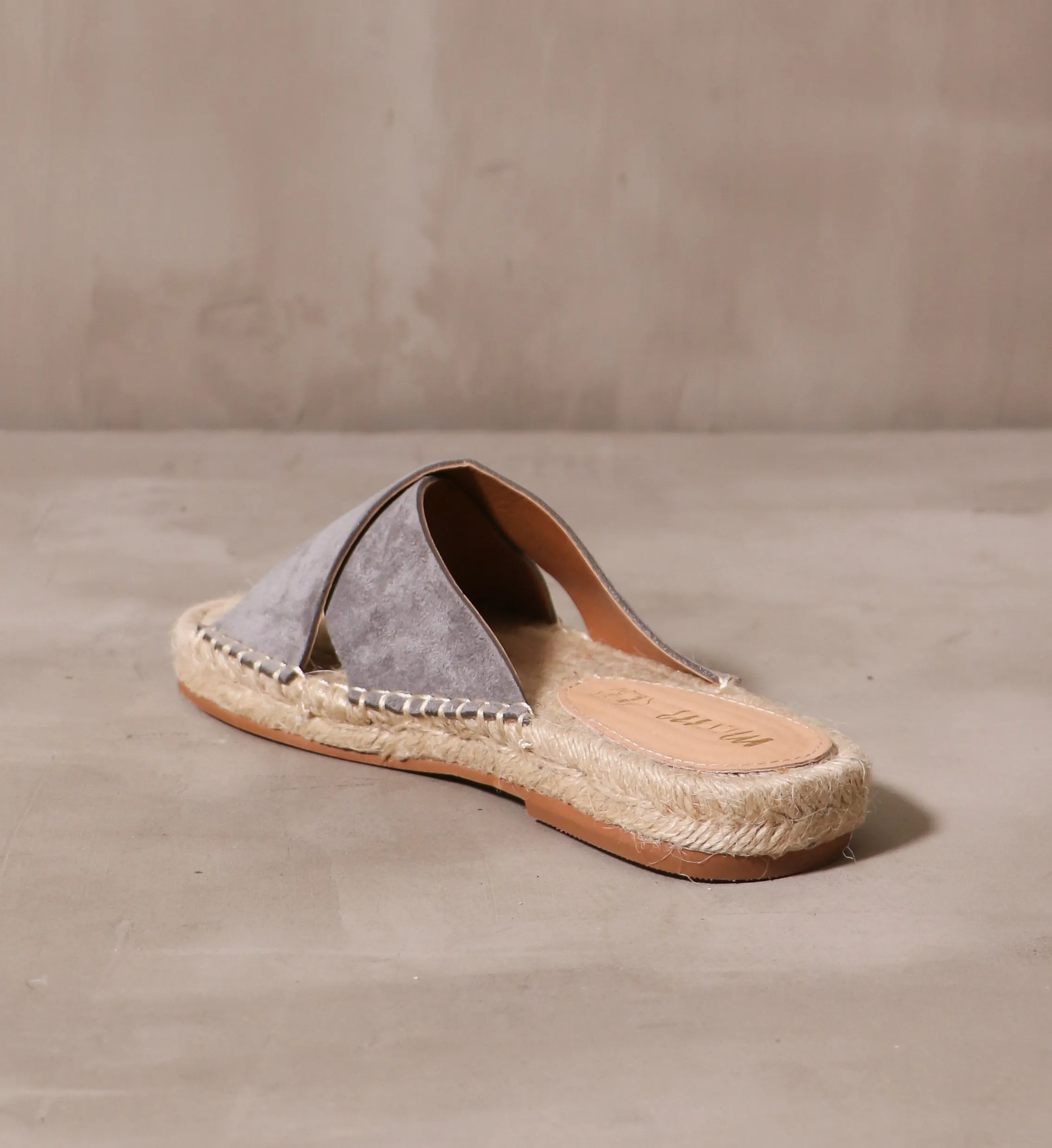 ESPADRILLE YOU GO WITH ME SLIDE