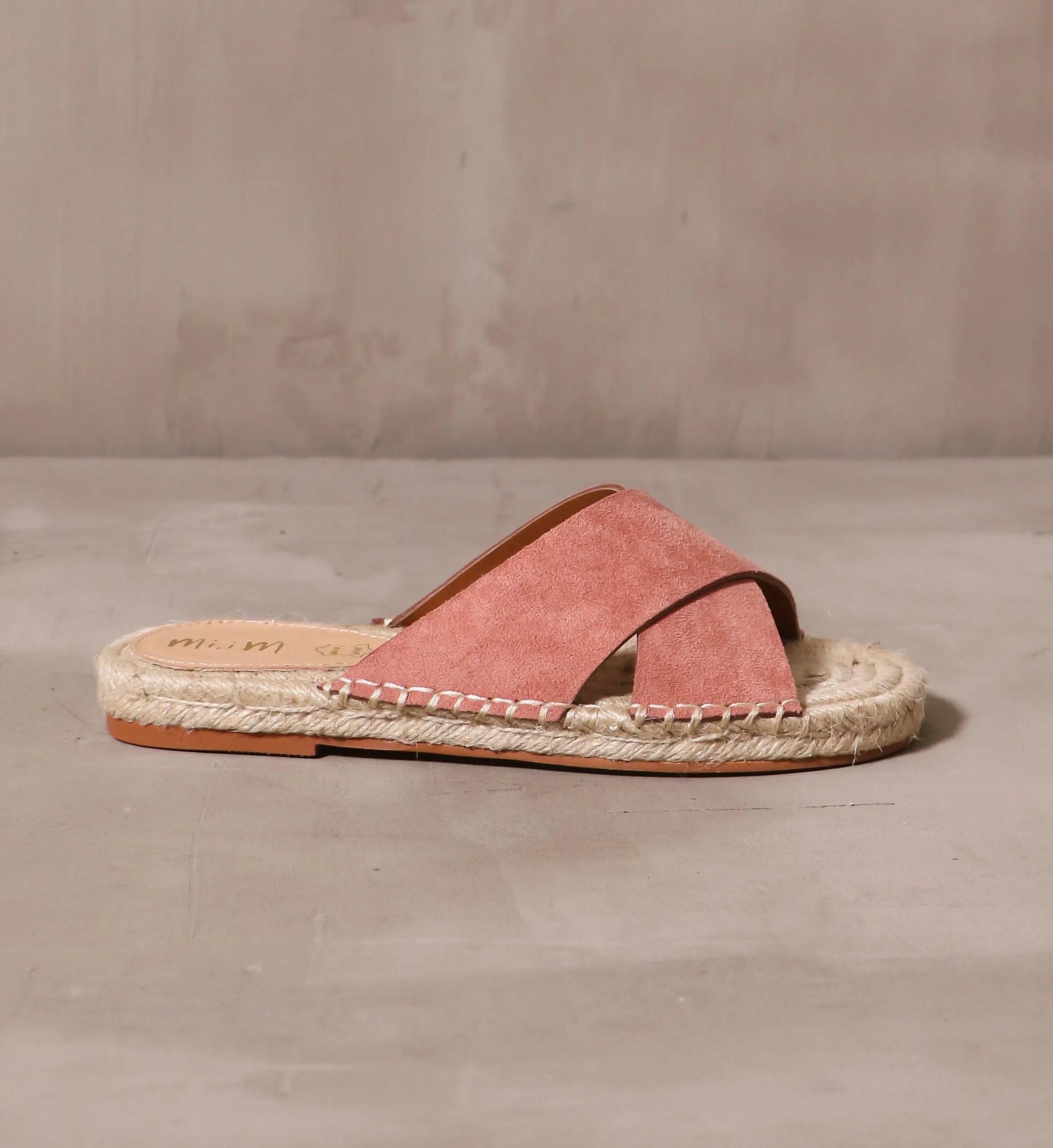 ESPADRILLE YOU GO WITH ME SLIDE