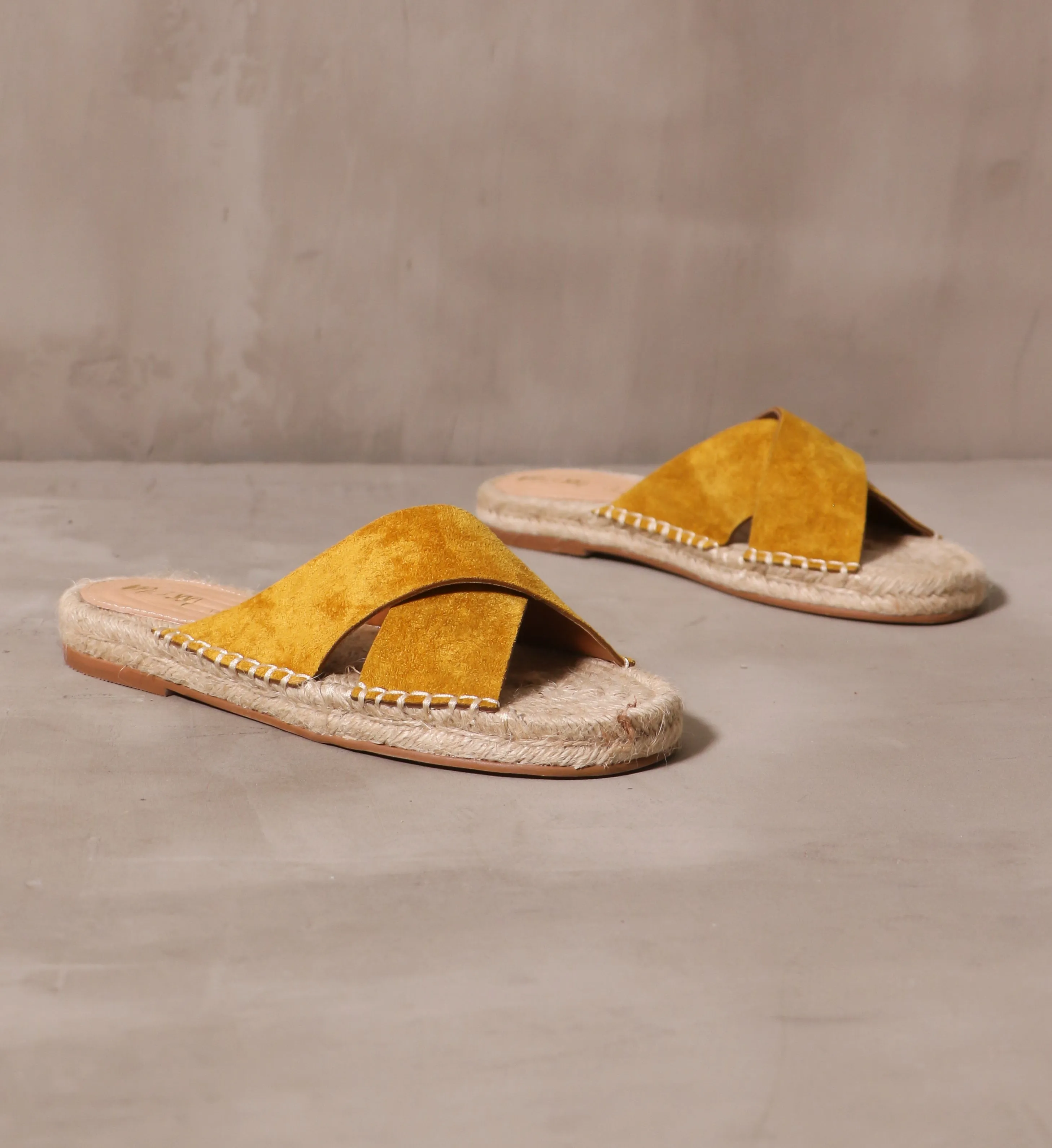ESPADRILLE YOU GO WITH ME SLIDE