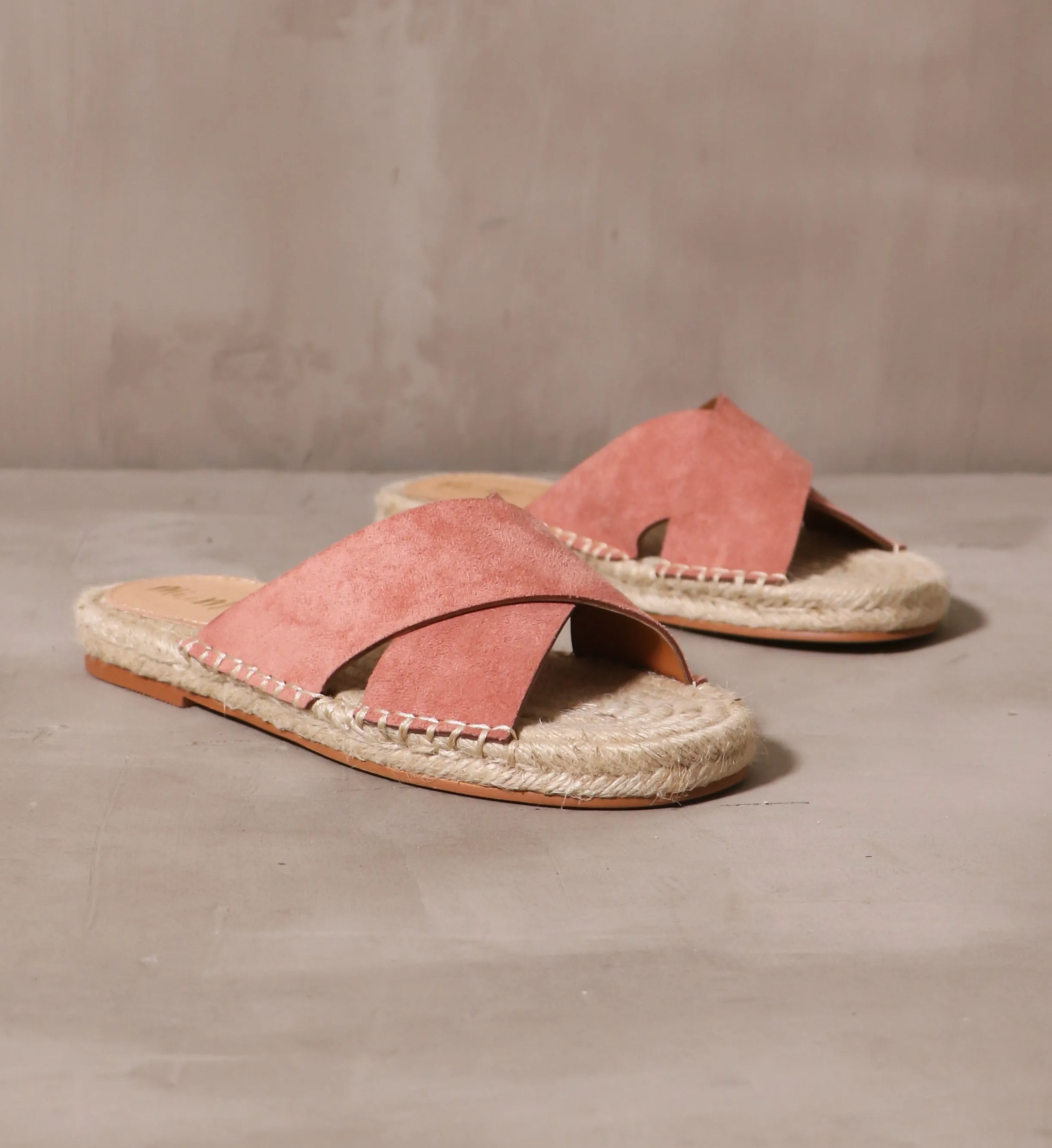 ESPADRILLE YOU GO WITH ME SLIDE
