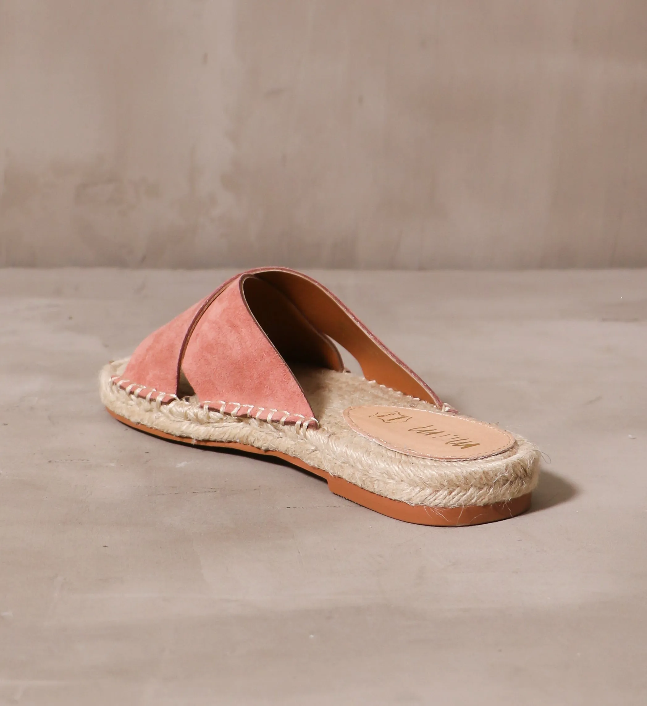 ESPADRILLE YOU GO WITH ME SLIDE