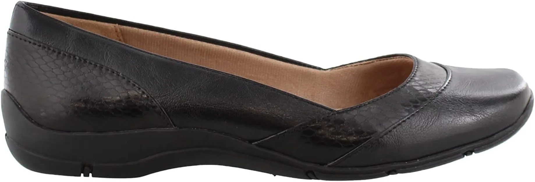 LifeStride Women's Deja Vu Flats  Color Black Size 11M