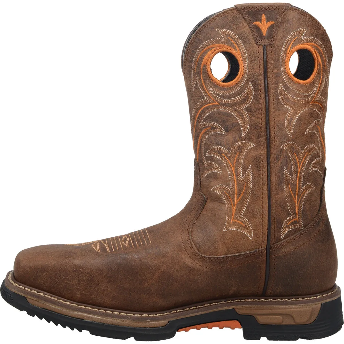 Men's Orange Storms Eye Composite Toe Work Boot by Dan Post DP59414