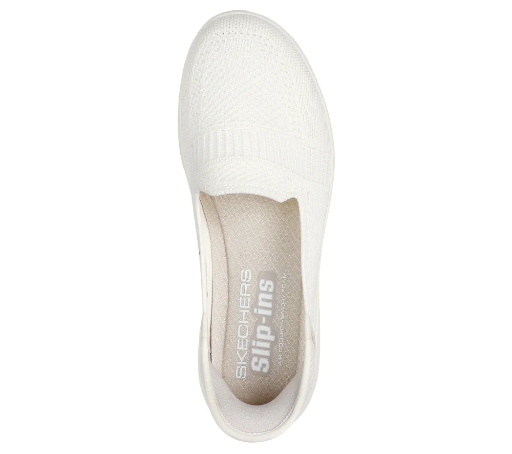 Pantofi sport, dama, SKECHERS ON-THE-GO FLEX CAMELLIA SLIP-INS 138181-OFWT crem, textil