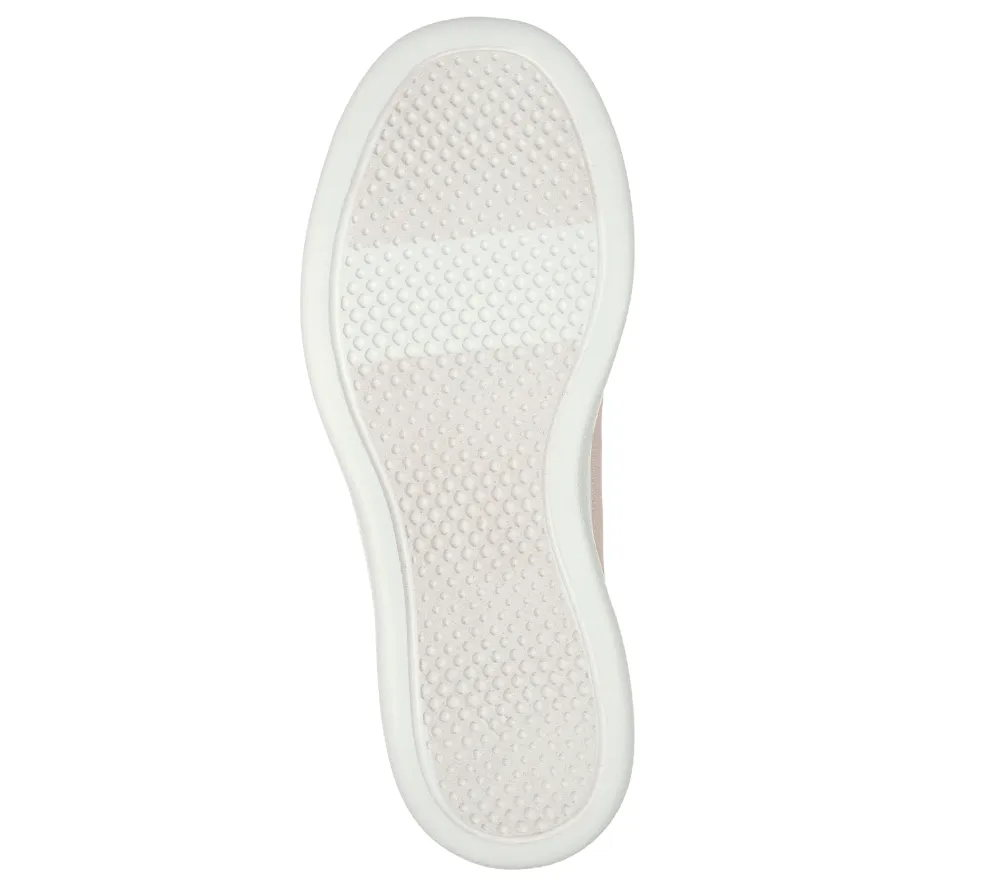 Pantofi sport, dama, SKECHERS SLIP-INS BOBS SKIPPER-KEEP IT SWEET 114815-BLSH roz, textil
