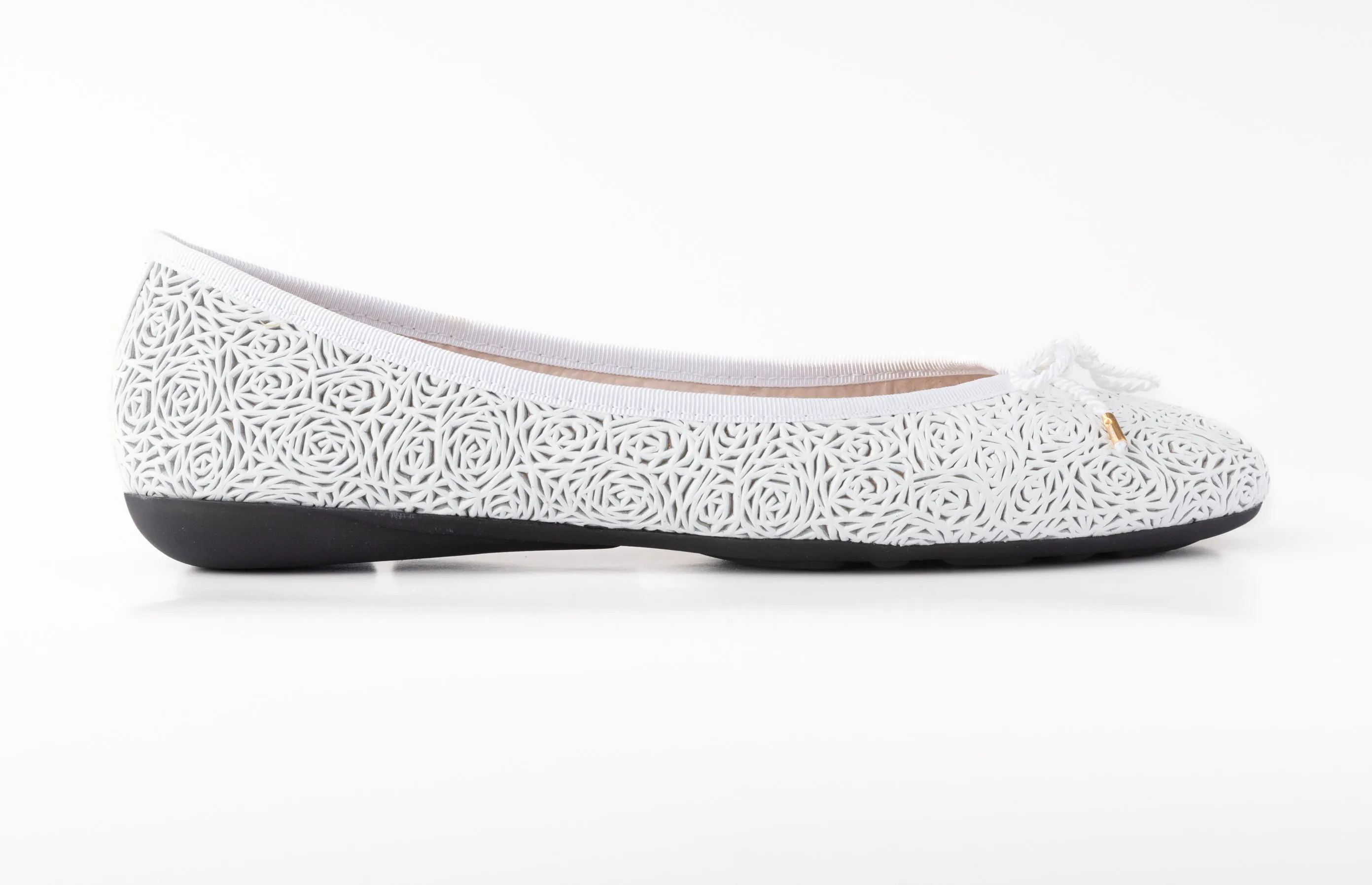PAUL MAYER - BINGO - SIZE 7.5 - NAPPA WHITE