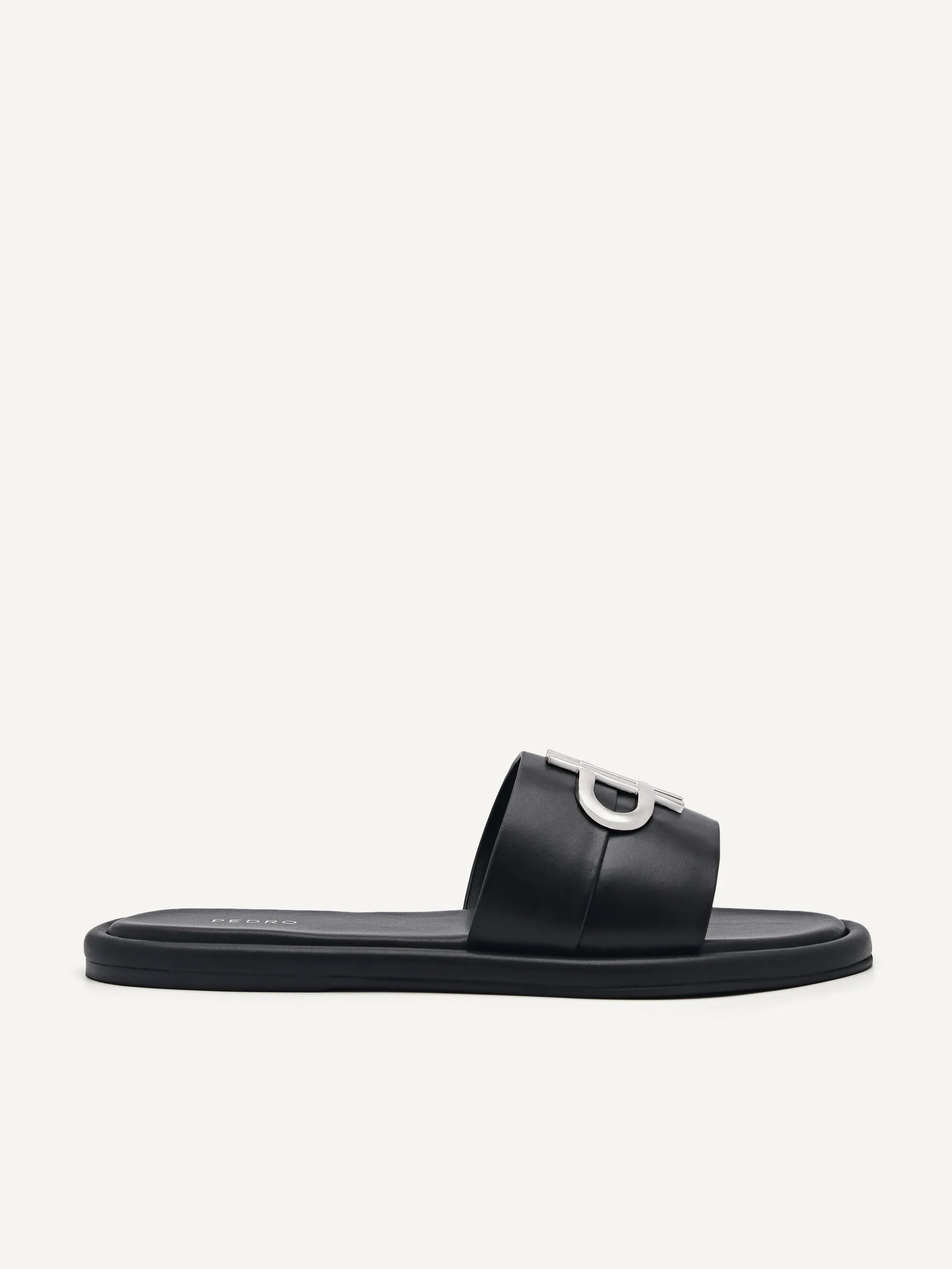 PEDRO Icon Leather Slide Sandals