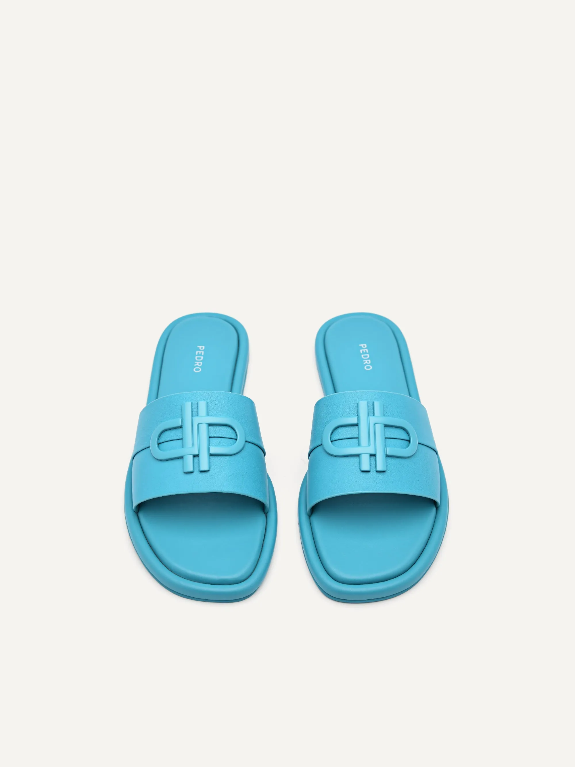 PEDRO Icon Leather Slide Sandals