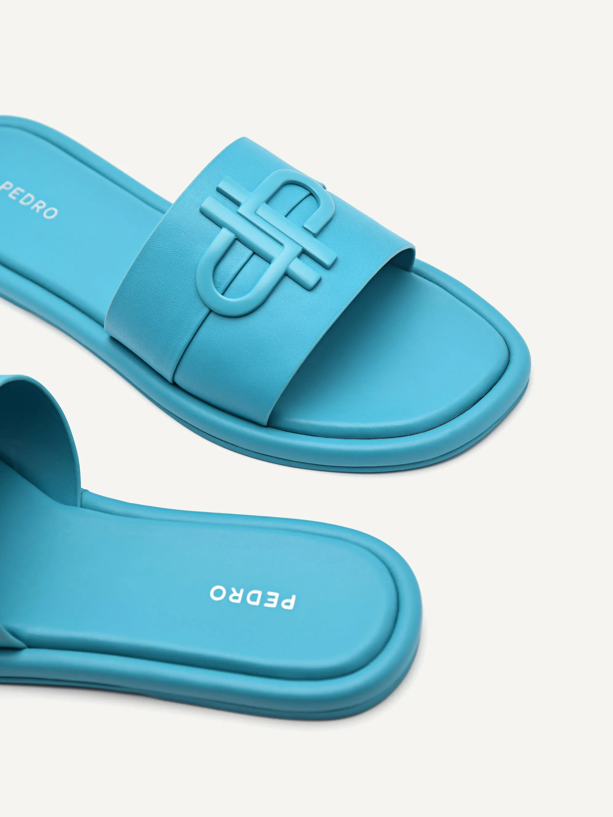 PEDRO Icon Leather Slide Sandals