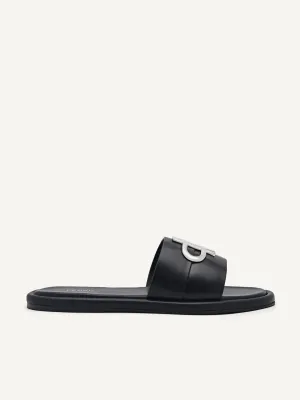 PEDRO Icon Leather Slide Sandals