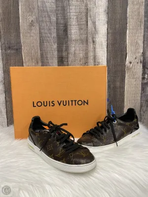 Shoes Luxury Designer By Louis Vuitton In Brown, Size: 8