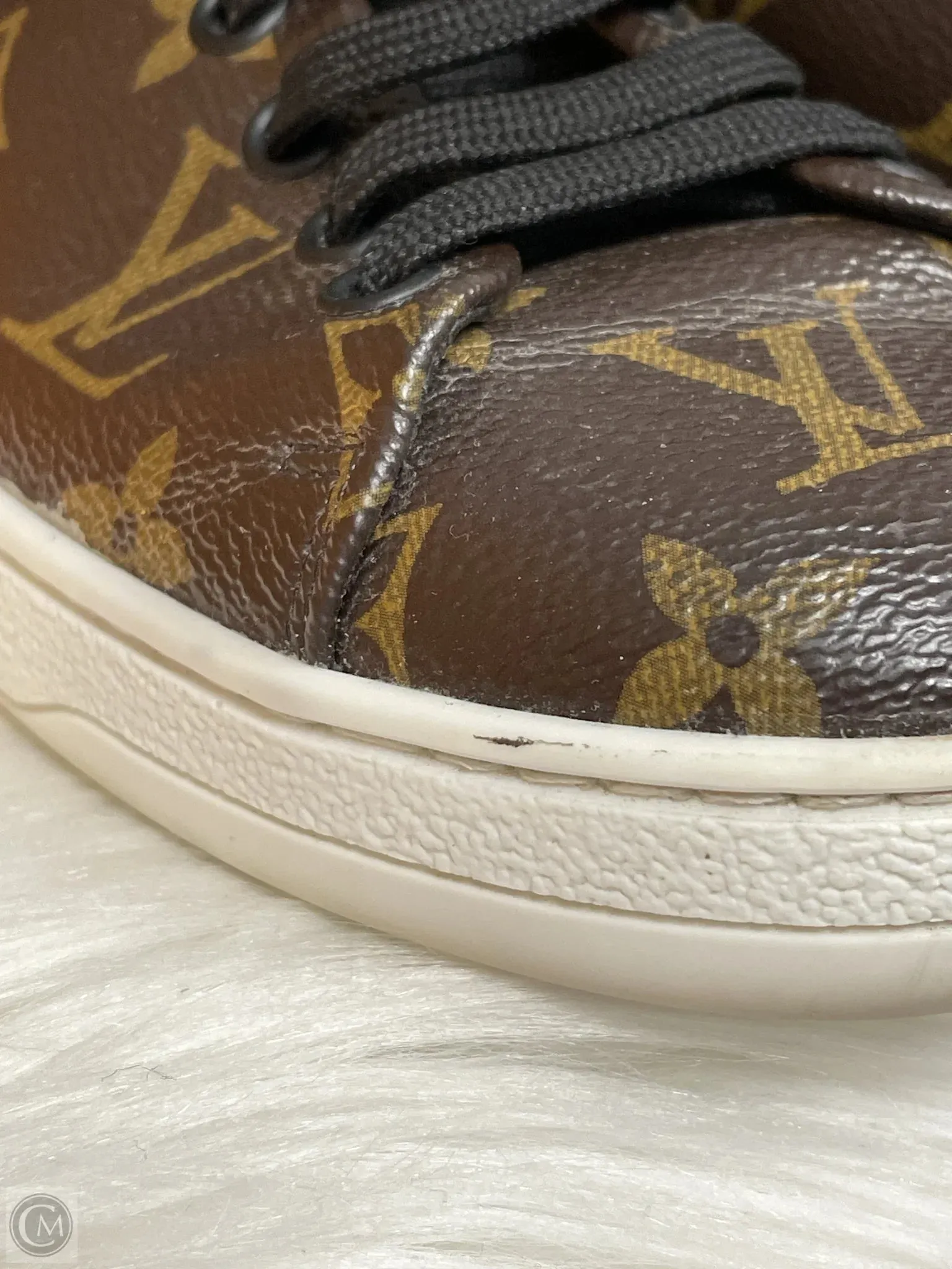 Shoes Luxury Designer By Louis Vuitton In Brown, Size: 8