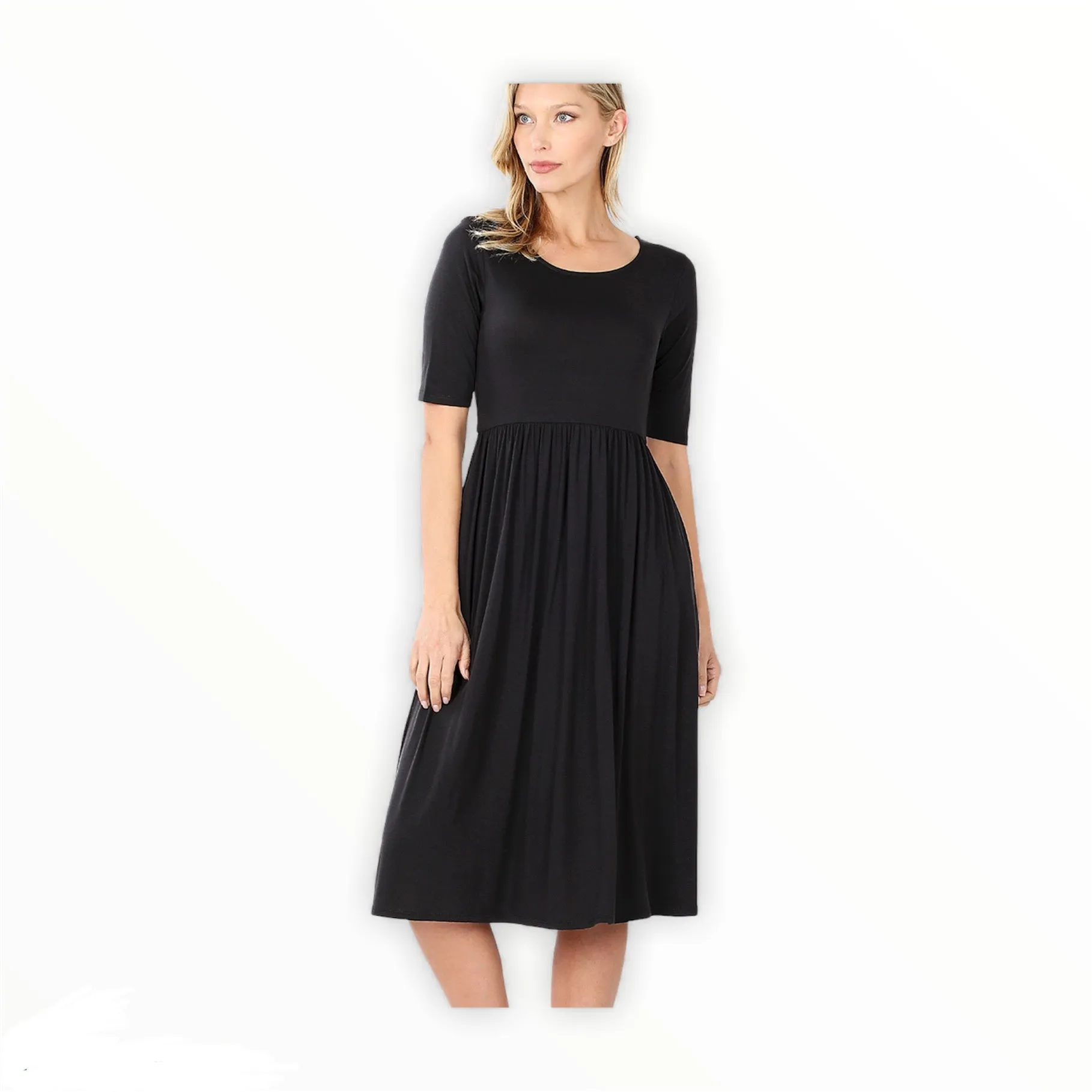 Stella Waist Shirring Dress