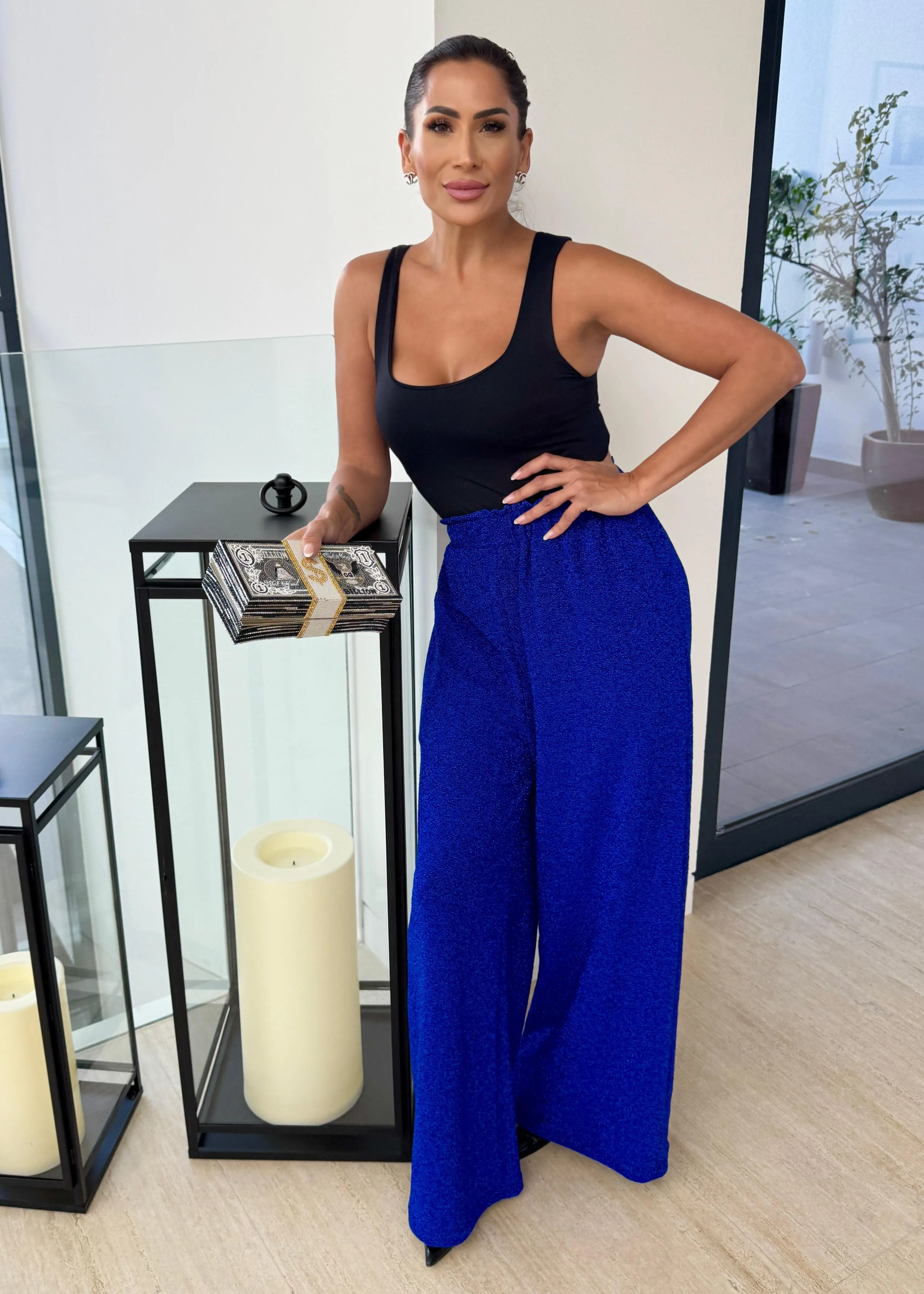 The Tivoli Trousers - Royal Sparkle