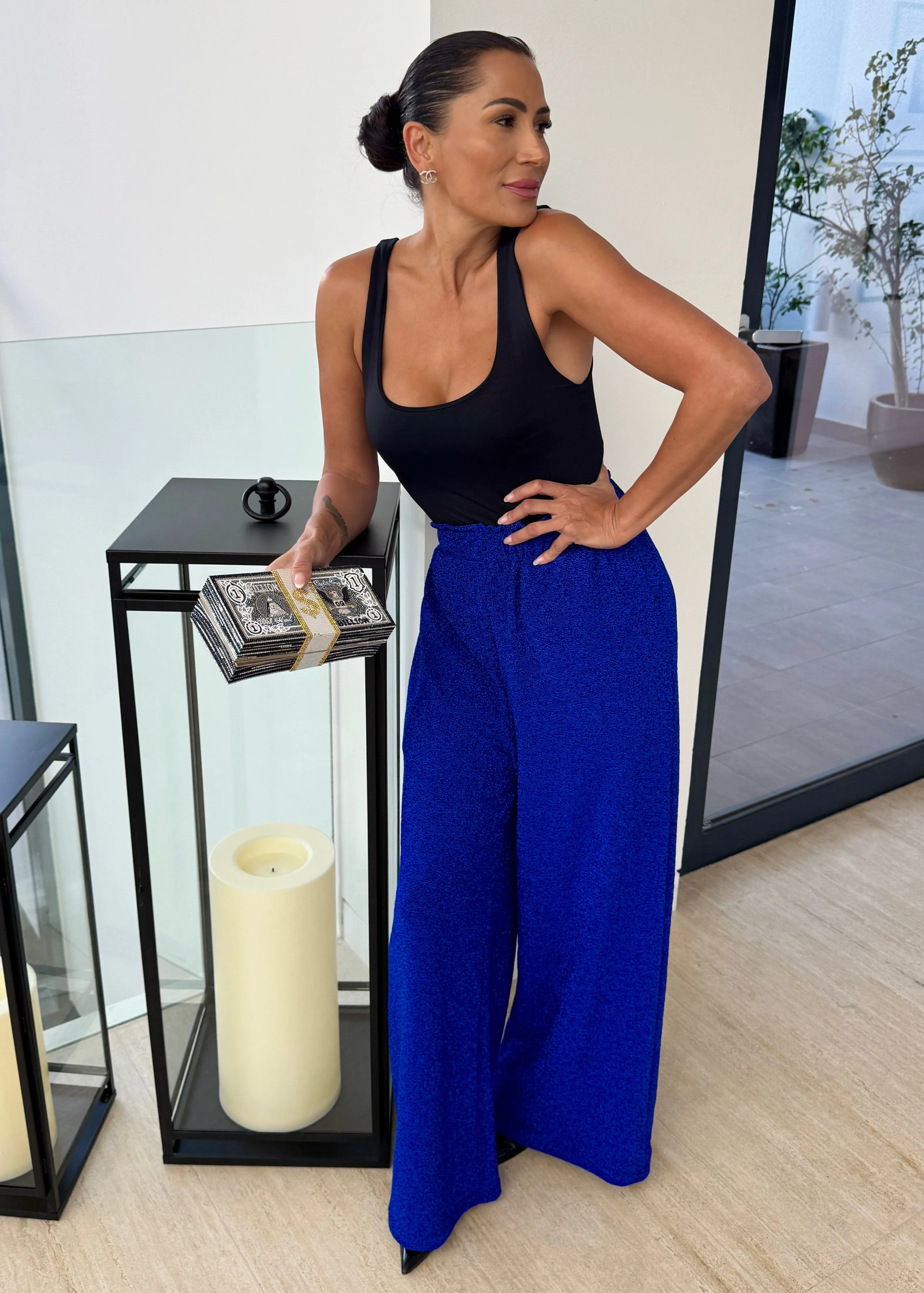 The Tivoli Trousers - Royal Sparkle