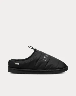 Trey Padded Black Slip Ons