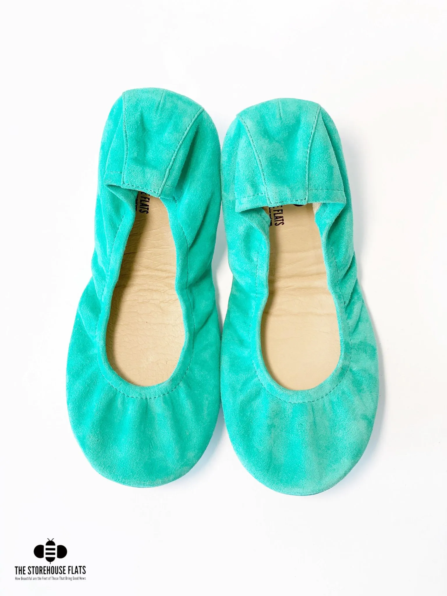 Tropical Green Suede