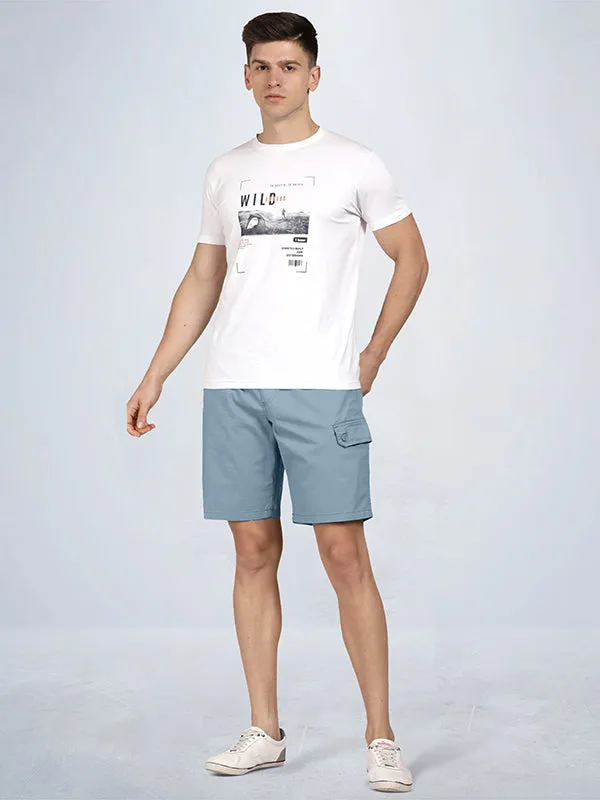 Zephyr Ultra-Light Casual Lounge Shorts - Country Blue