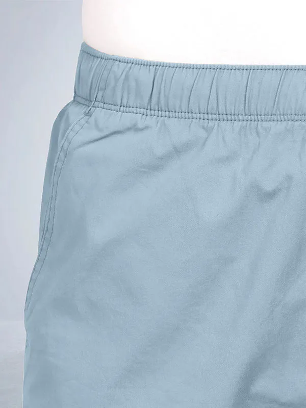 Zephyr Ultra-Light Casual Lounge Shorts - Country Blue