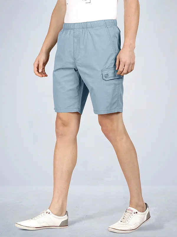 Zephyr Ultra-Light Casual Lounge Shorts - Country Blue