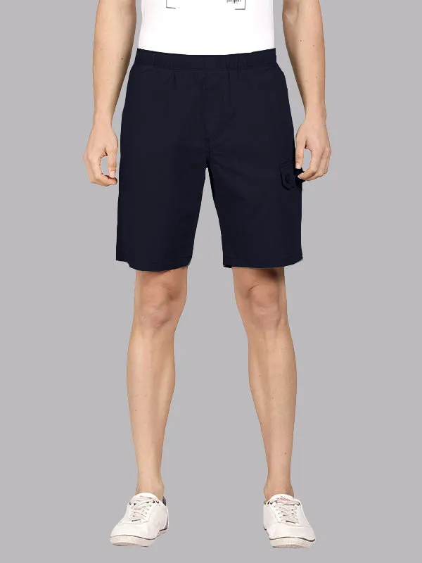 Zephyr Ultra-Light Casual Lounge Shorts - Navy