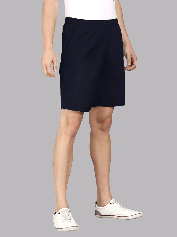 Zephyr Ultra-Light Casual Lounge Shorts - Navy