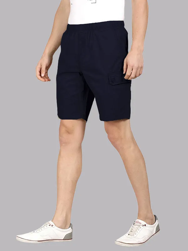 Zephyr Ultra-Light Casual Lounge Shorts - Navy