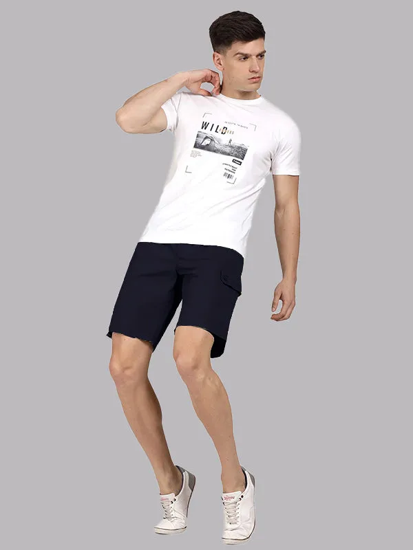 Zephyr Ultra-Light Casual Lounge Shorts - Navy