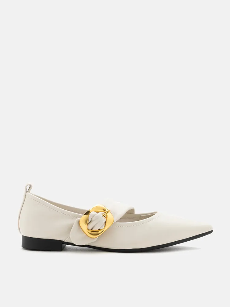 Zinnia Pointed Toe Flats